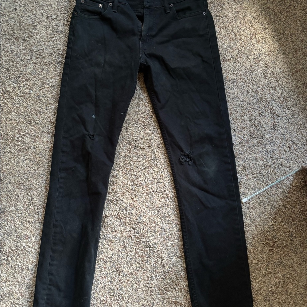 Levi's Black Denim Jeans